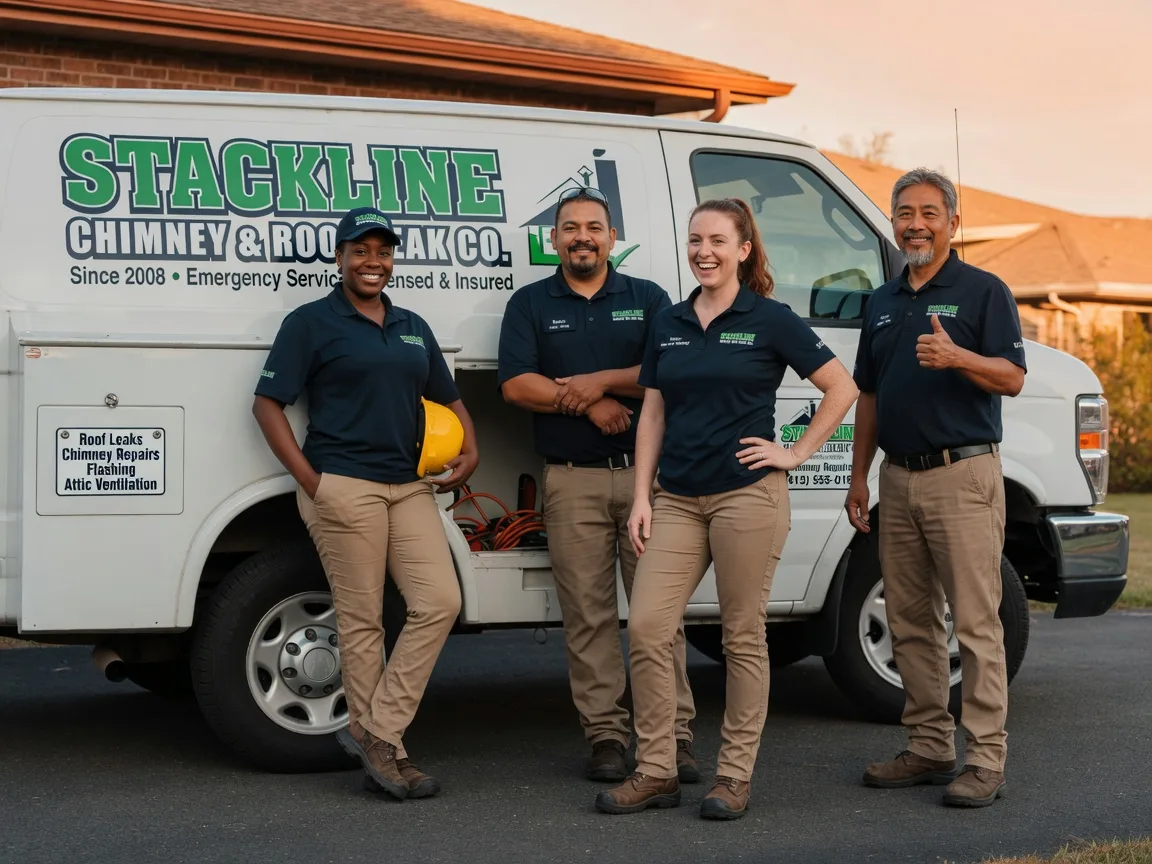 Chimney flashing repair company in Bartlesville, OK